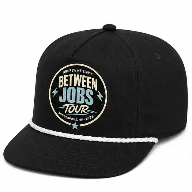 Between Jobs Tour rope hats in Black